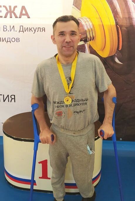 Химкинский параспортсмен Анатолий Ильин выиграл областные соревнования по пауэрлифтингу на призы Валентина Дикуля