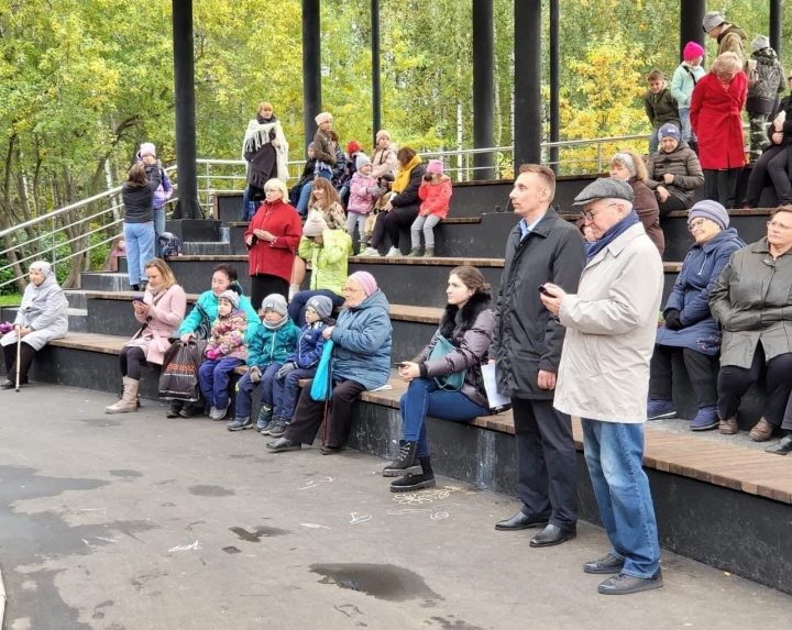 В химкинских парках отметили Международный день пожилого человека